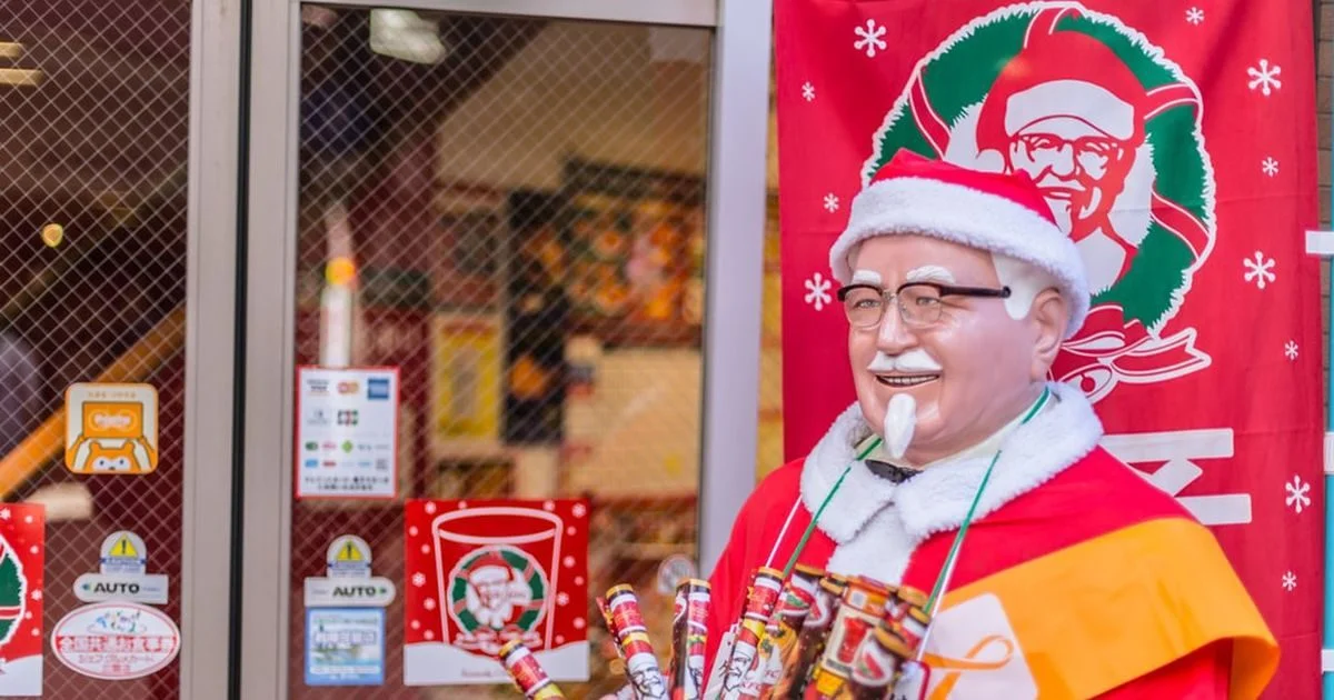 Japan has an unusual tradition of queuing for KFC over Christmas – here's why