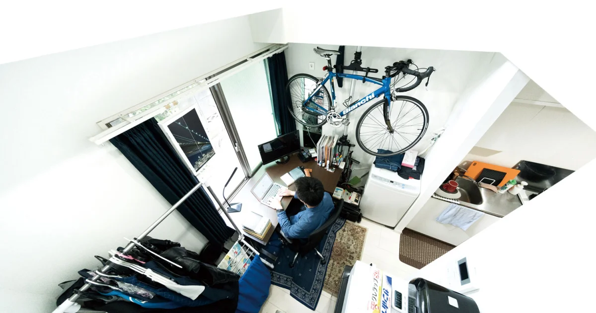These apartments are crazy-small even by Tokyo standards, and super-popular with young people
