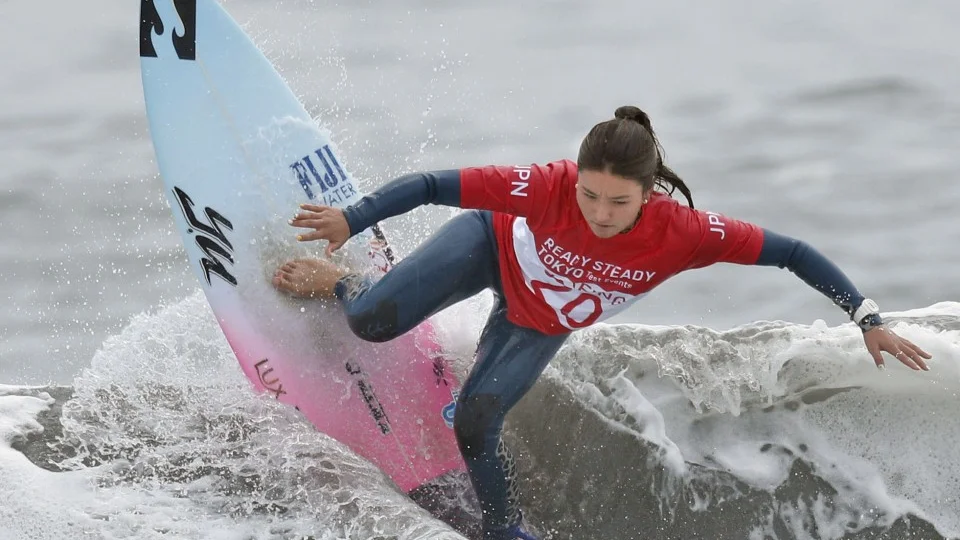 Olympics: Surfing venue, waves tested ahead of 2020 debut in 1 year