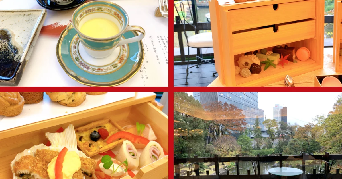 Experience afternoon tea with a Japanese twist in Harajuku!【Photos】