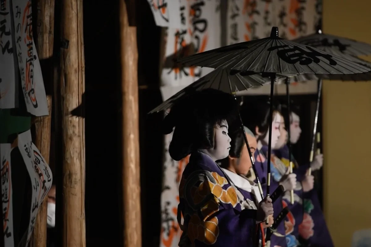 A centuries-old Japanese Kabuki theatre tradition falls to one six-year-old