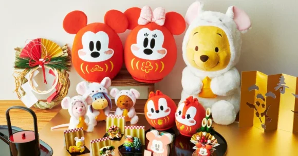 Disney’s Japanese New Year’s plushies and figures are ready to make oshogatsu cuter than ever