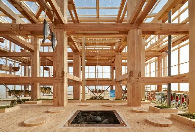 Food Hub "Nest We Grow" Built Under The Supervision Of Kengo Kuma Unites The Community