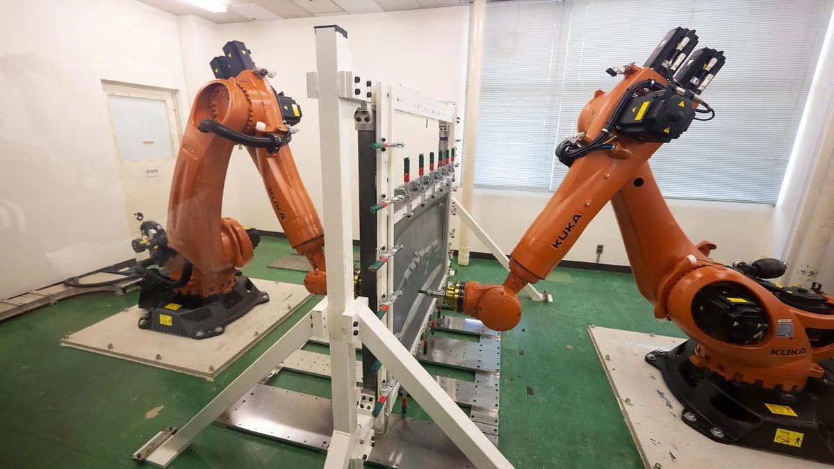 Nissan Solves A Pressing Problem: Car Making Without The Presses