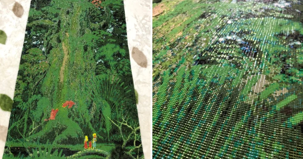 Best Secret of Mana fan art ever? Jaw-dropping project took over a year, 150,000 beads【Photos】