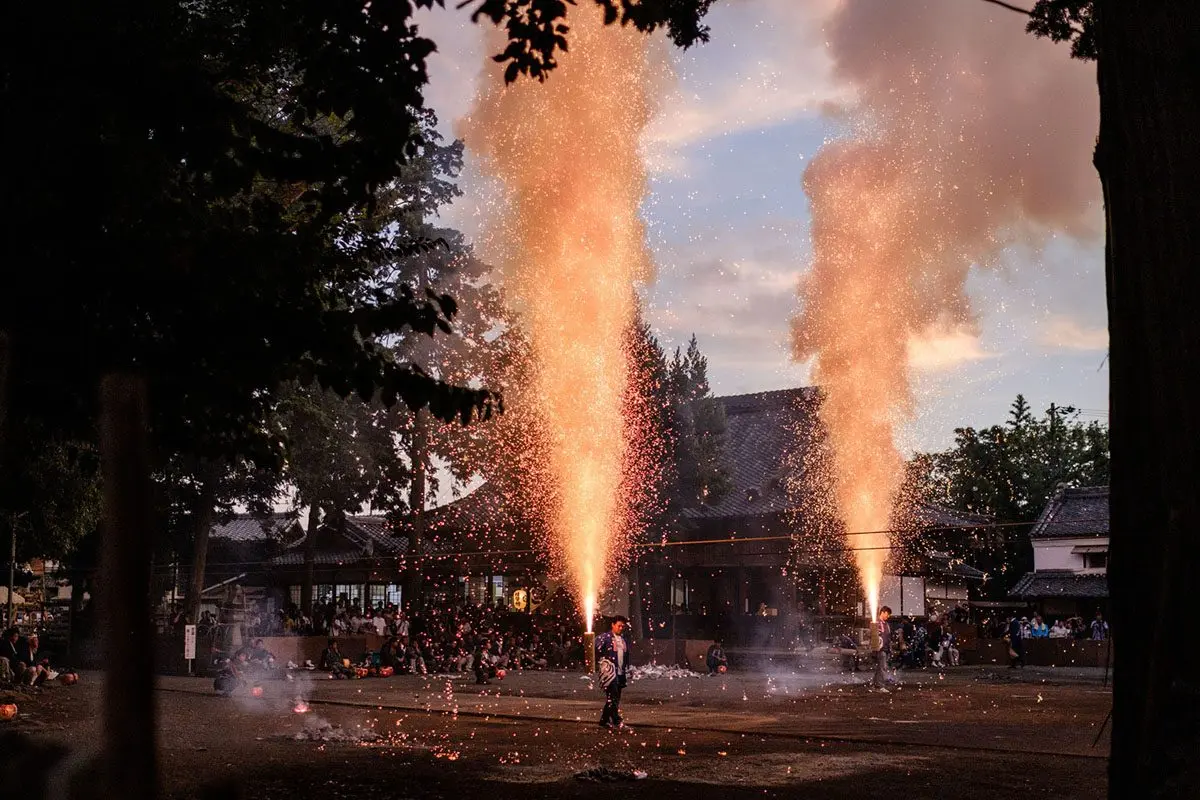 Japan’s Fiery Toyohashi Gion Festival