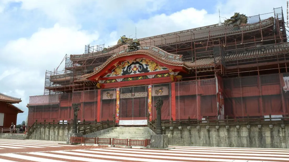 Fire breaks out in Japan's Shuri Castle