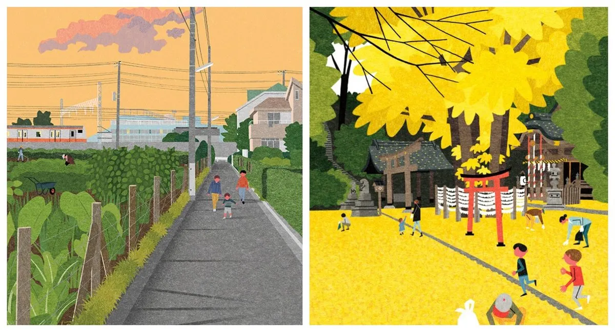 Autumnal Views of a Tokyo Suburb by Ryo Takemasa