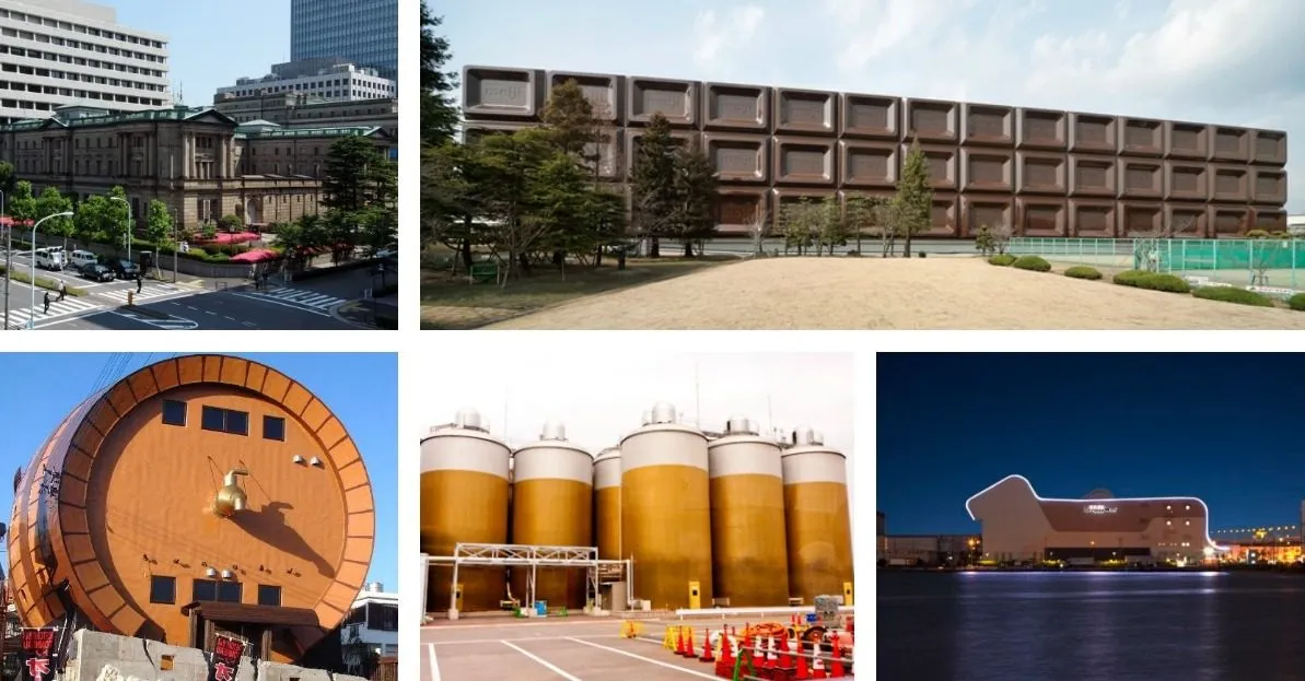 Japanese Buildings that are Shaped Like the Things They Sell