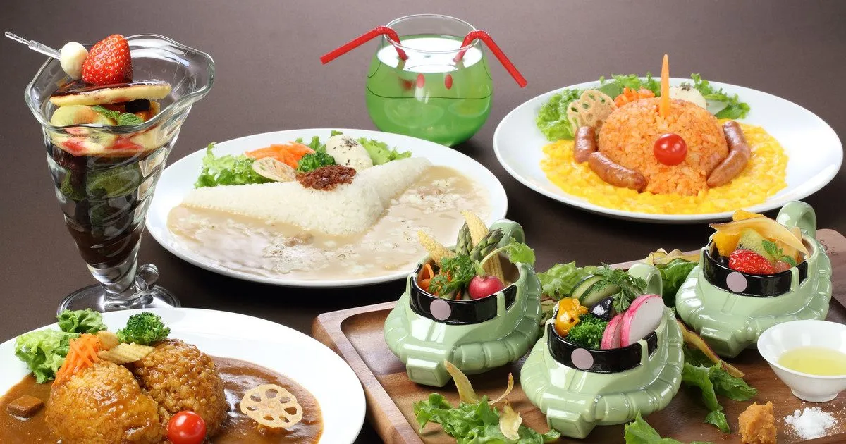 New Menu Unveiled at Gundam Café