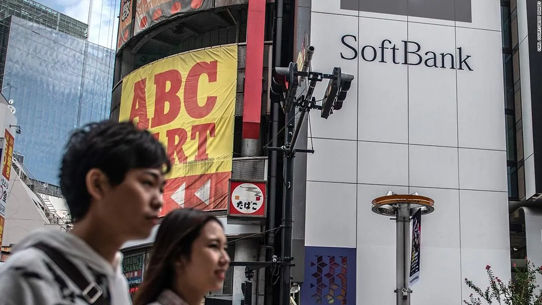 SoftBank shares continue to fall after WeWork bailout