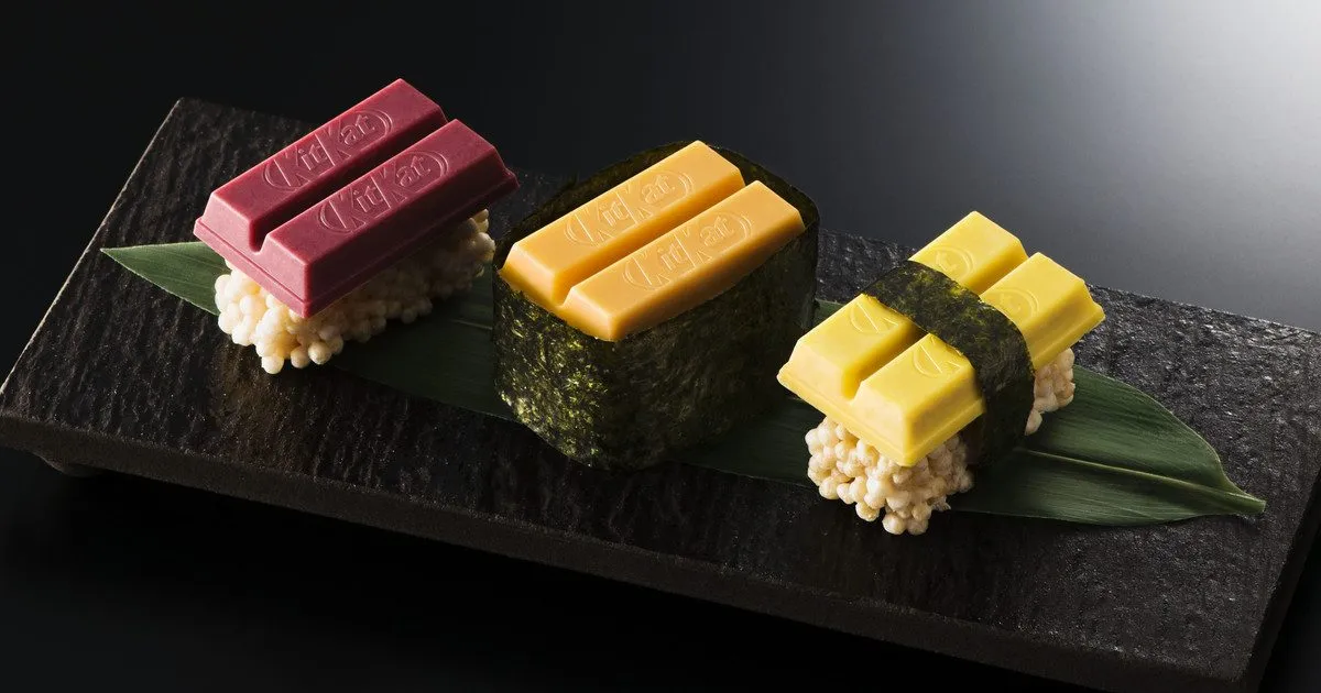 Kit Kat Sushi?! Tokyo's Fancy Ginza District Is Home to a World's First