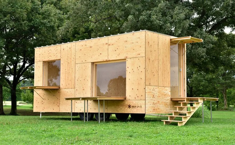 You Can Now Own a Kengo Kuma-Designed Trailer Home for 3.5 Million Yen