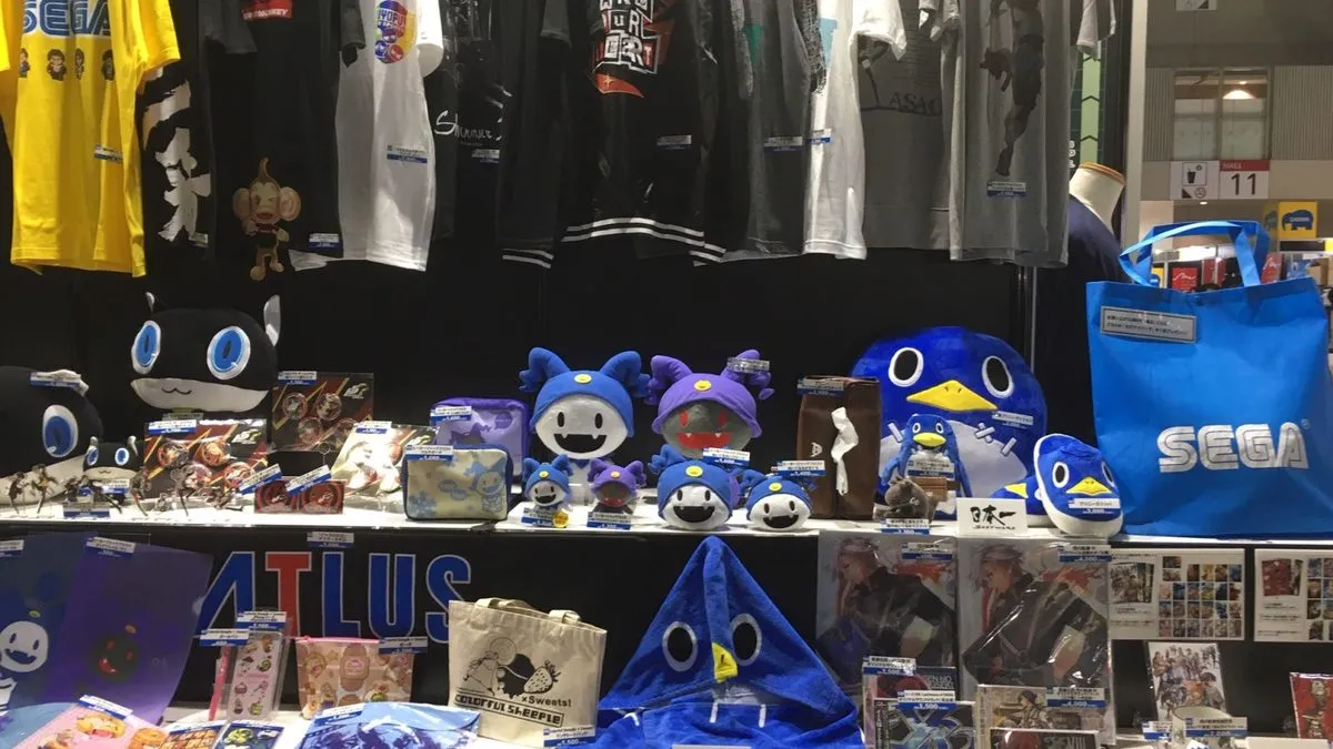 The Merchandise Of The 2019 Tokyo Game Show