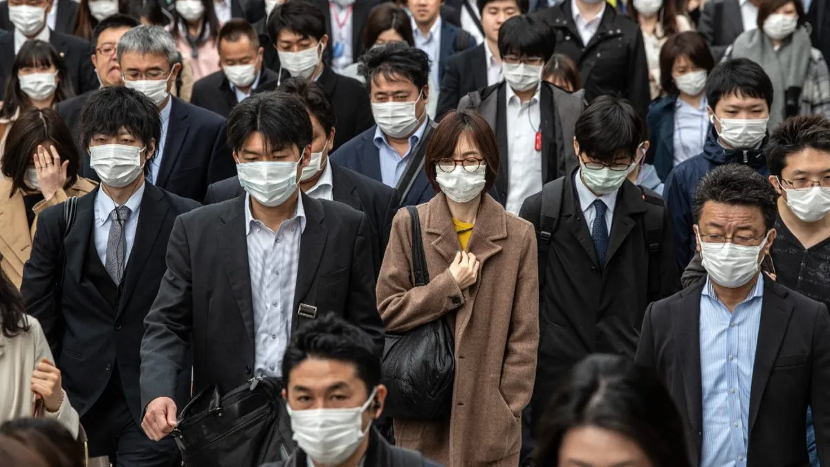 Tokyo's Streets Aren't Empty Despite Coronavirus Emergency