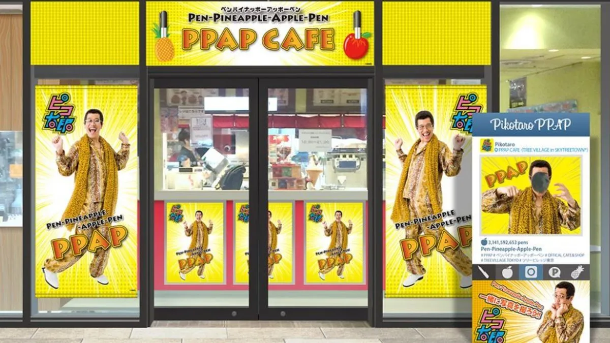 Pen-Pineapple-Apple-Pen Cafe Opening in Japan