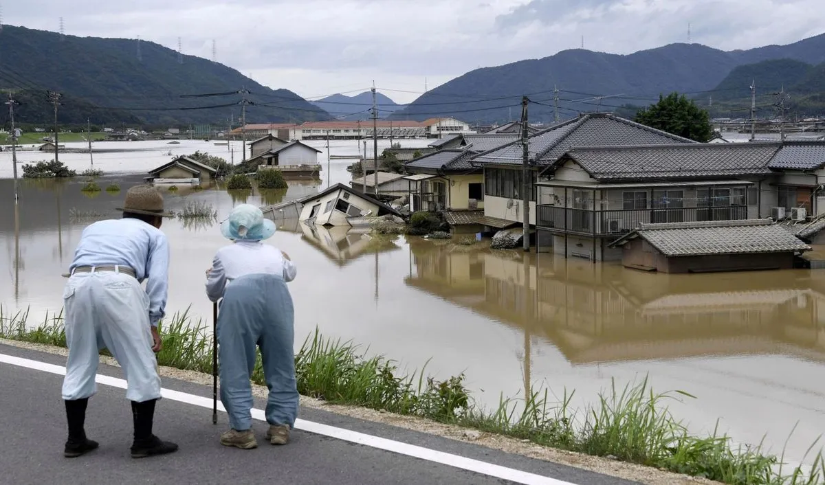 Thousands of people are in danger from Japan’s worst rains in 50 years