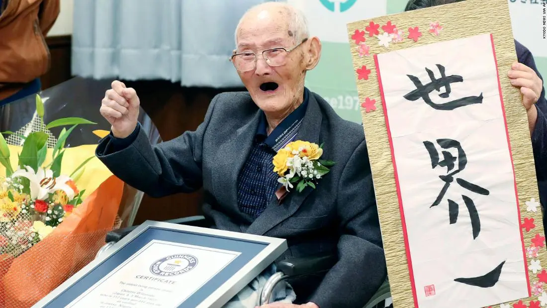 The world's oldest living man is 112. His secret is to just keep smiling and never get angry