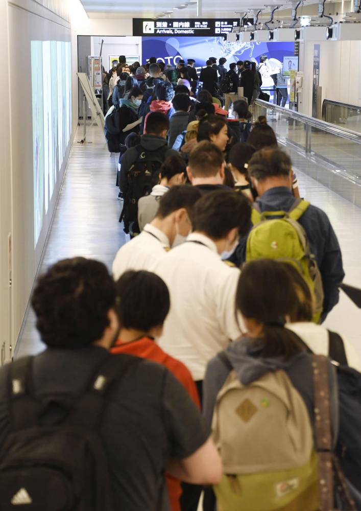Japan to expand entry ban to include U.S., China and most of Europe
